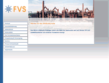 Tablet Screenshot of fvs.de