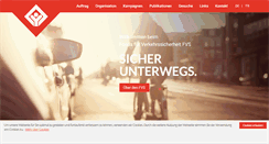 Desktop Screenshot of fvs.ch